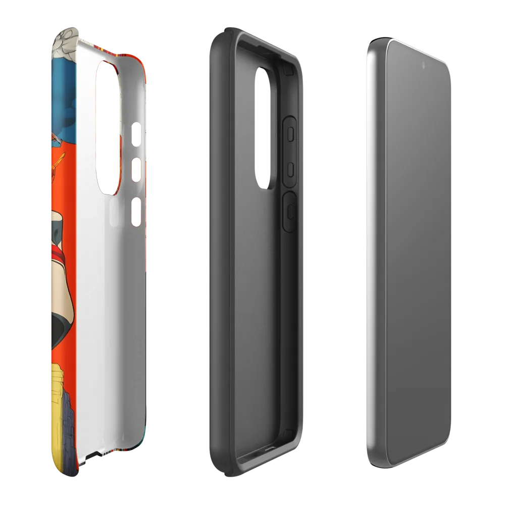 Eruption of Power | Phone Case |  S23 Plus | Tough Case | Matte