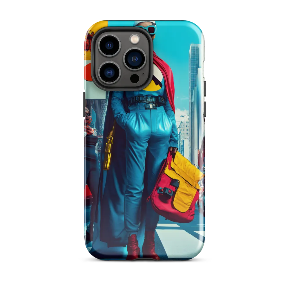 Urban Power: A Superhero's Stance