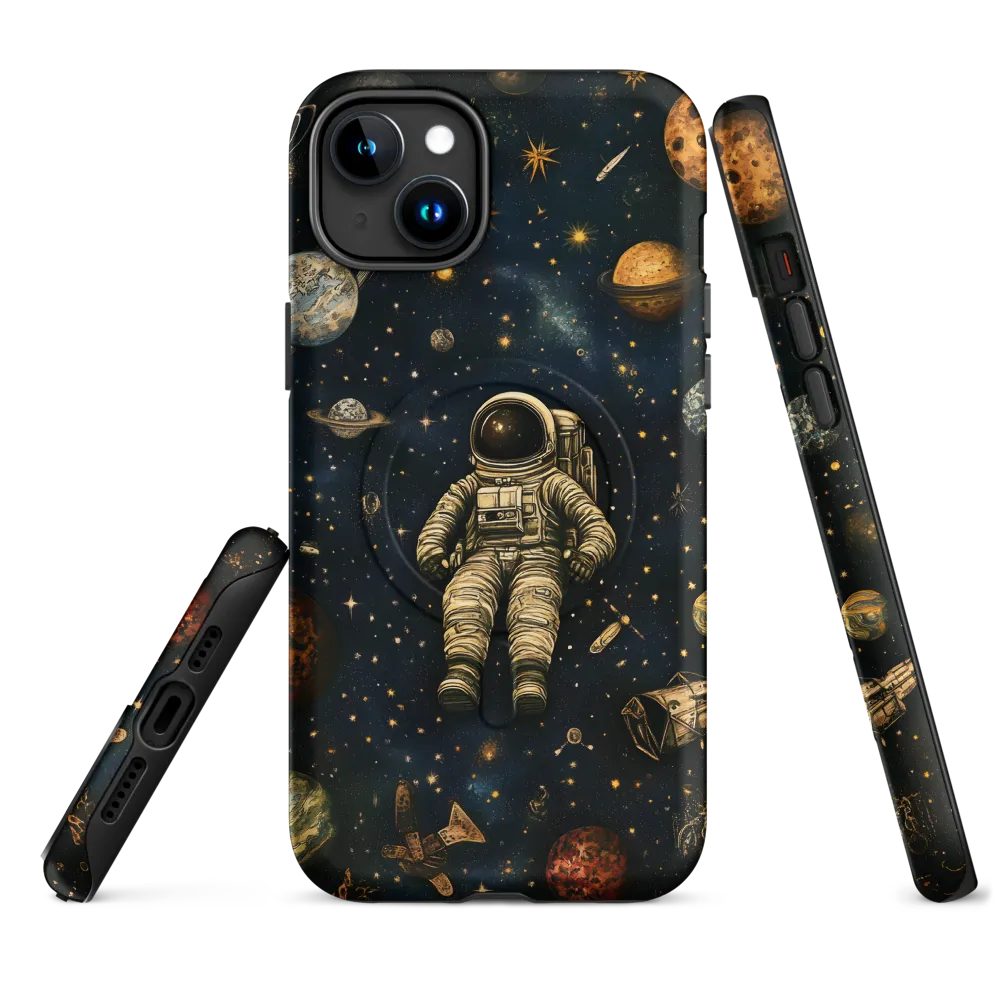 Cosmic Voyage: An Astronaut's Solitude
