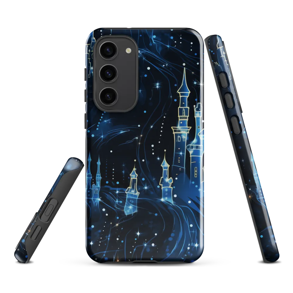 Dreamy Castles in a Starry Sky