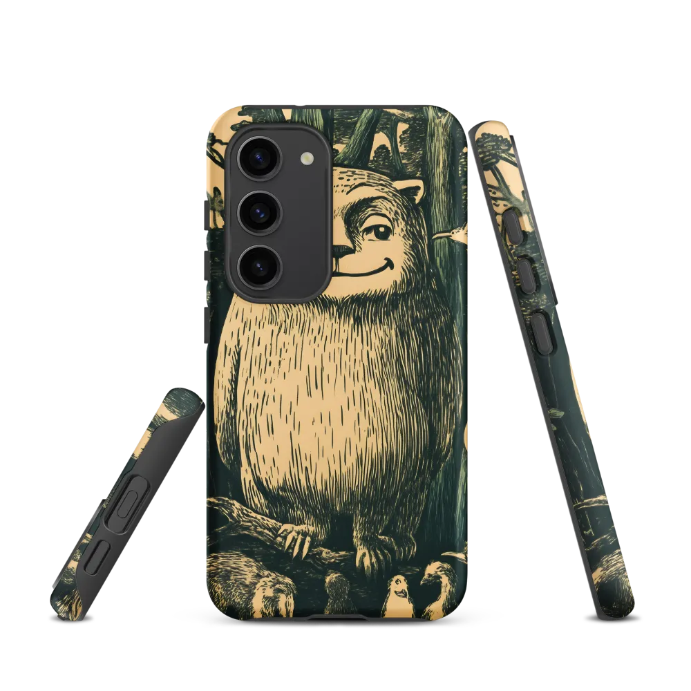 Forest Guardian: A Whimsical Encounter | Phone Case |  S23 | Tough Case | Matte