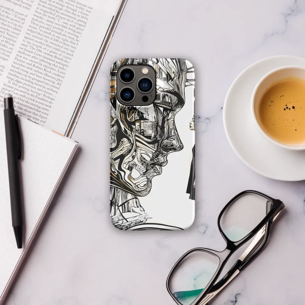 Reflections of Duality | Phone Case |  14 Pro Max | Snap Case | Matte
