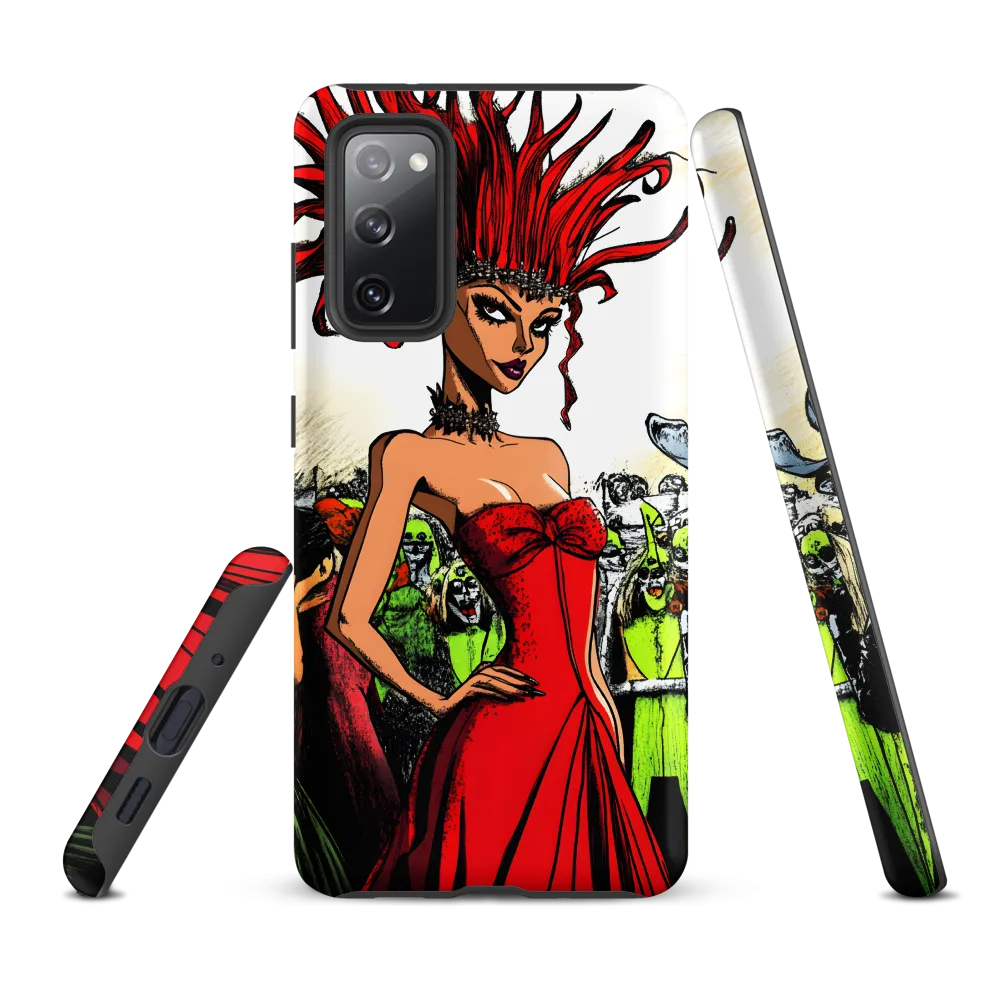 Fiery Elegance: A Fashion Statement