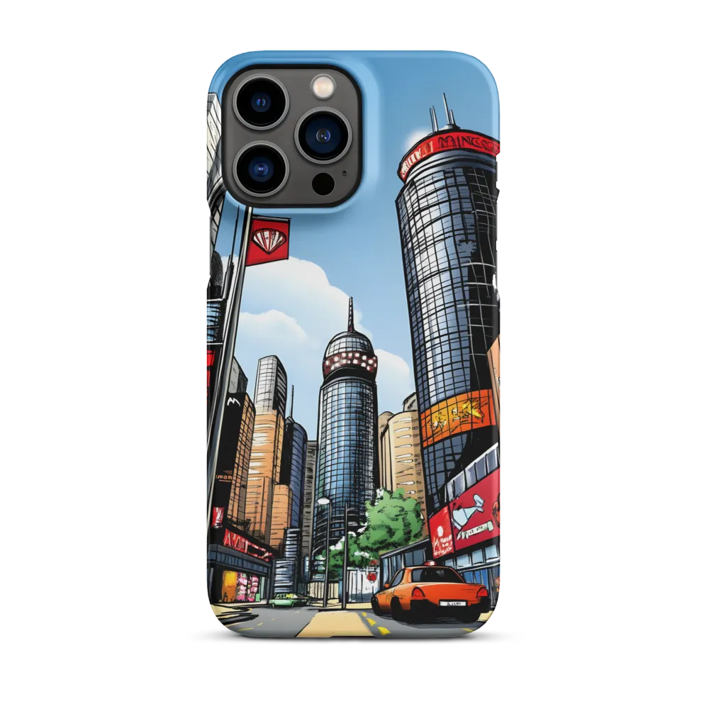 Urban Pulse: A Comic Cityscape