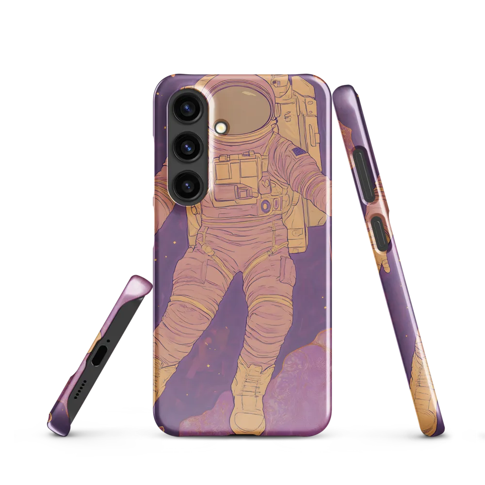 Floating Through the Cosmos | Phone Case |  S24 | Snap Case | Glossy