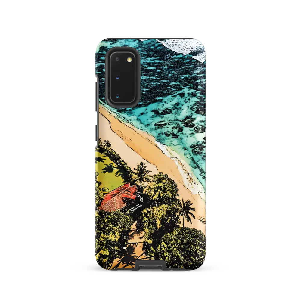 Aerial Serenity: Coastal Escape