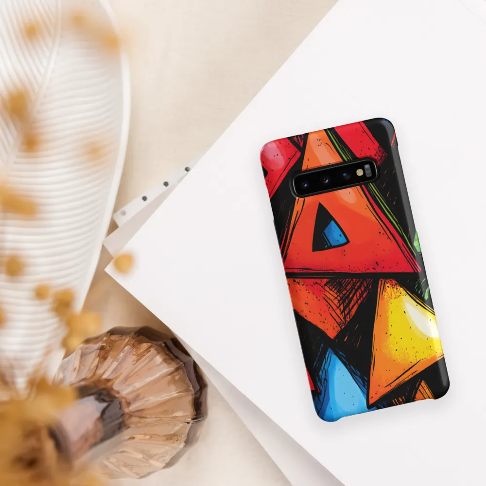 Vibrant Triangles in Abstract Harmony