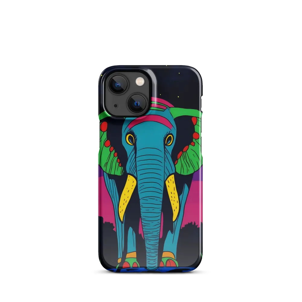 Whimsical Majesty: The Vibrant Elephant
