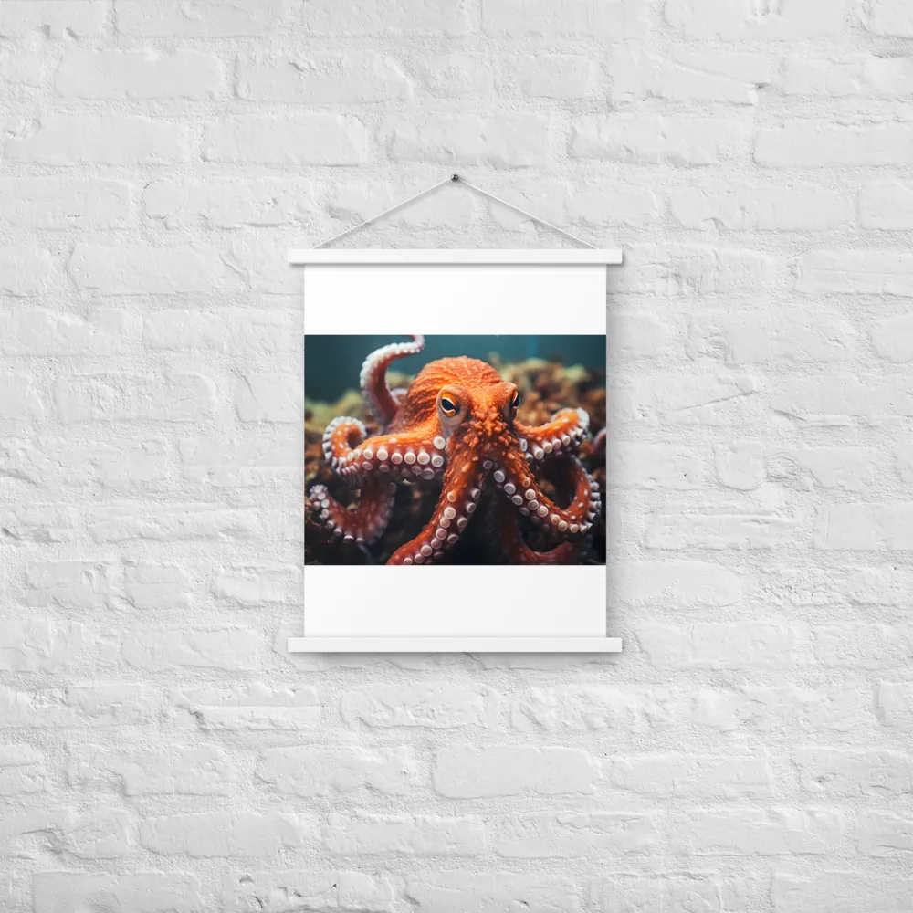 Curious Depths | Poster With White Wood Hanger | 18″×24″