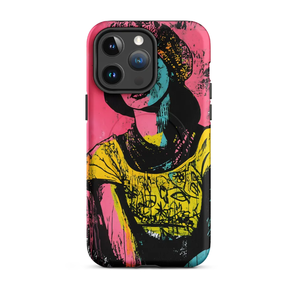 Urban Elegance: A Graffiti Portrait
