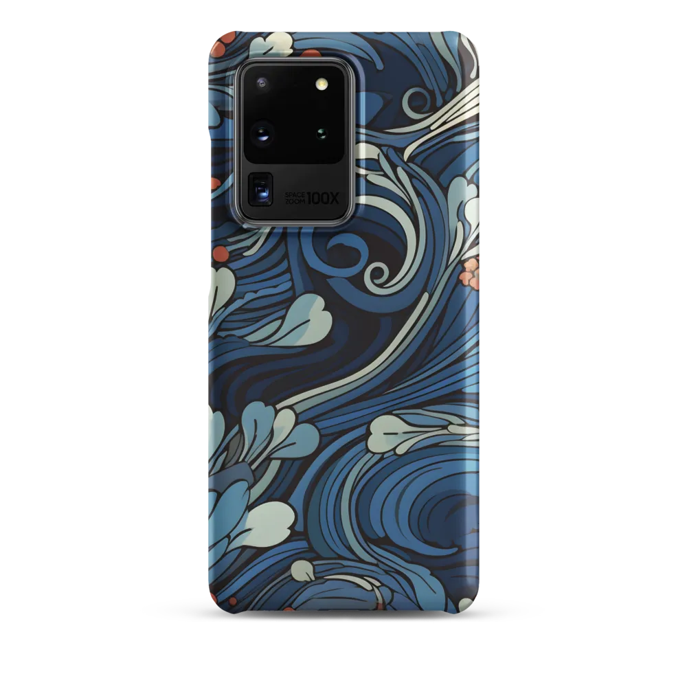Nature's Elegance: An Oceanic Tapestry | Phone Case |  S20 Ultra | Snap Case | Matte