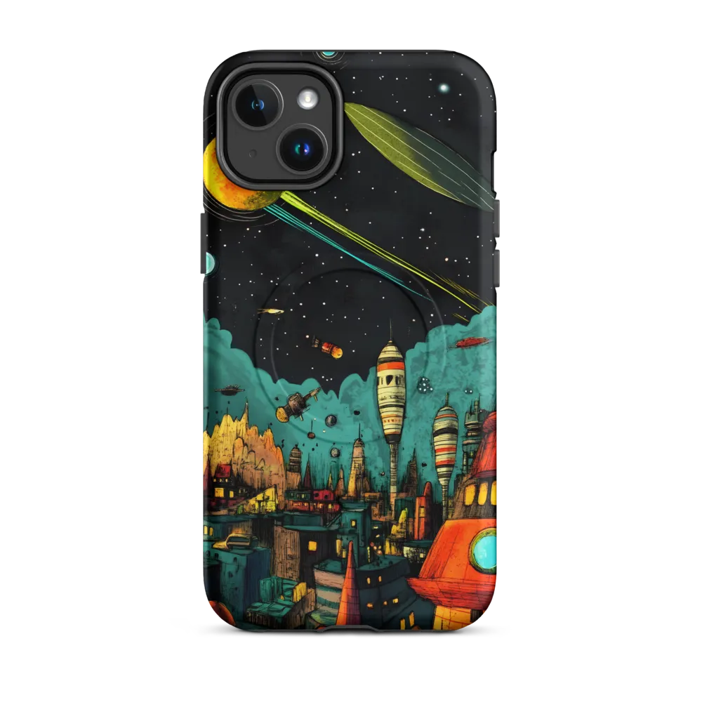 Galactic Cityscape: A Journey Through Imagination