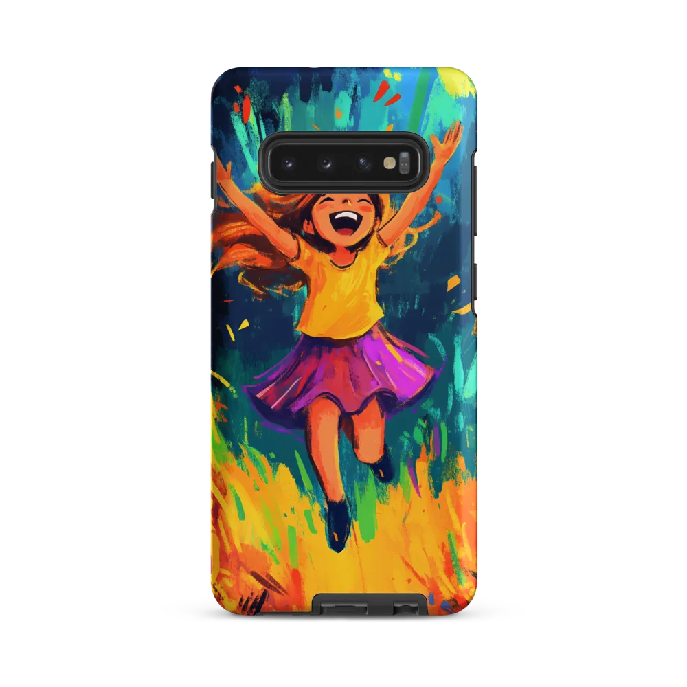 Joyful Escape into Nature | Phone Case |  S10 Plus | Tough Case | Matte