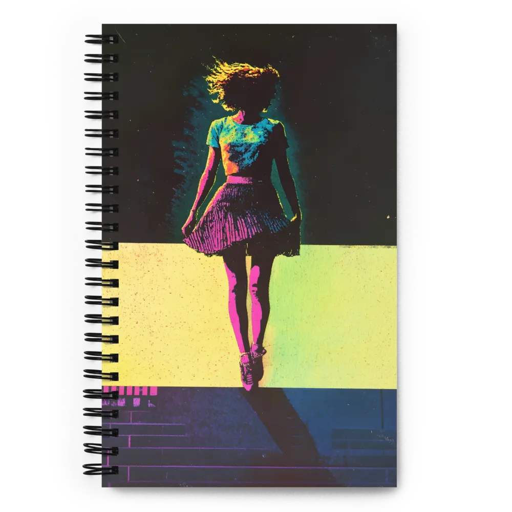 Dynamic Stride | Spiral Notebook