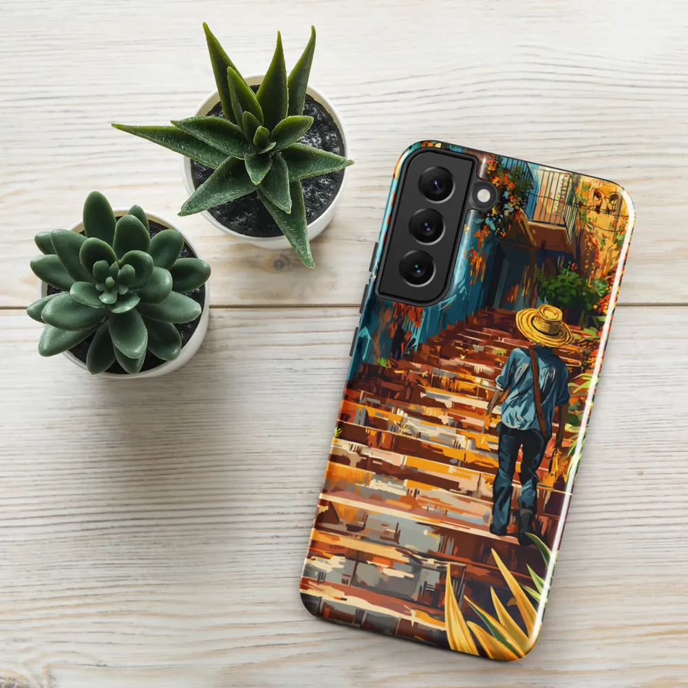 Steps to Adventure | Phone Case |  S22 Plus | Tough Case | Glossy