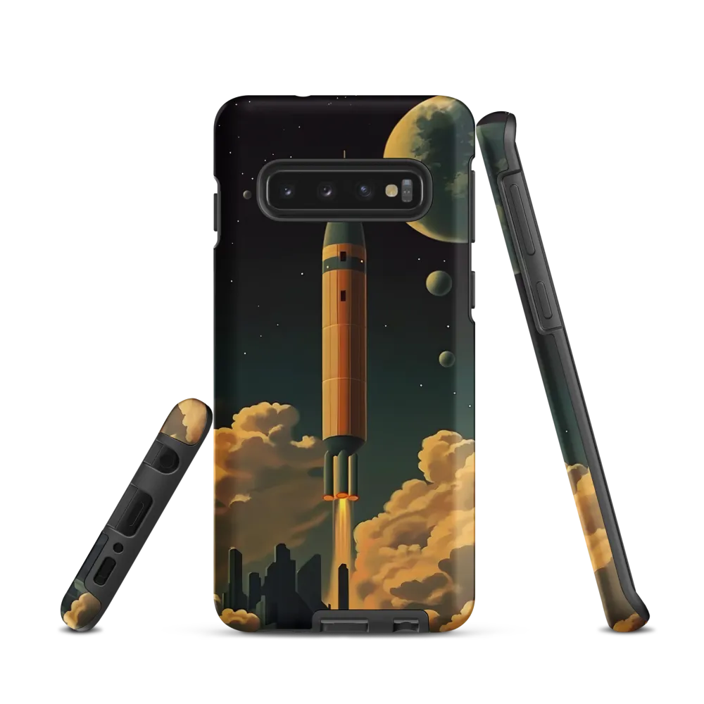 Journey Through the Cosmic Frontier | Phone Case |  S10 | Tough Case | Matte