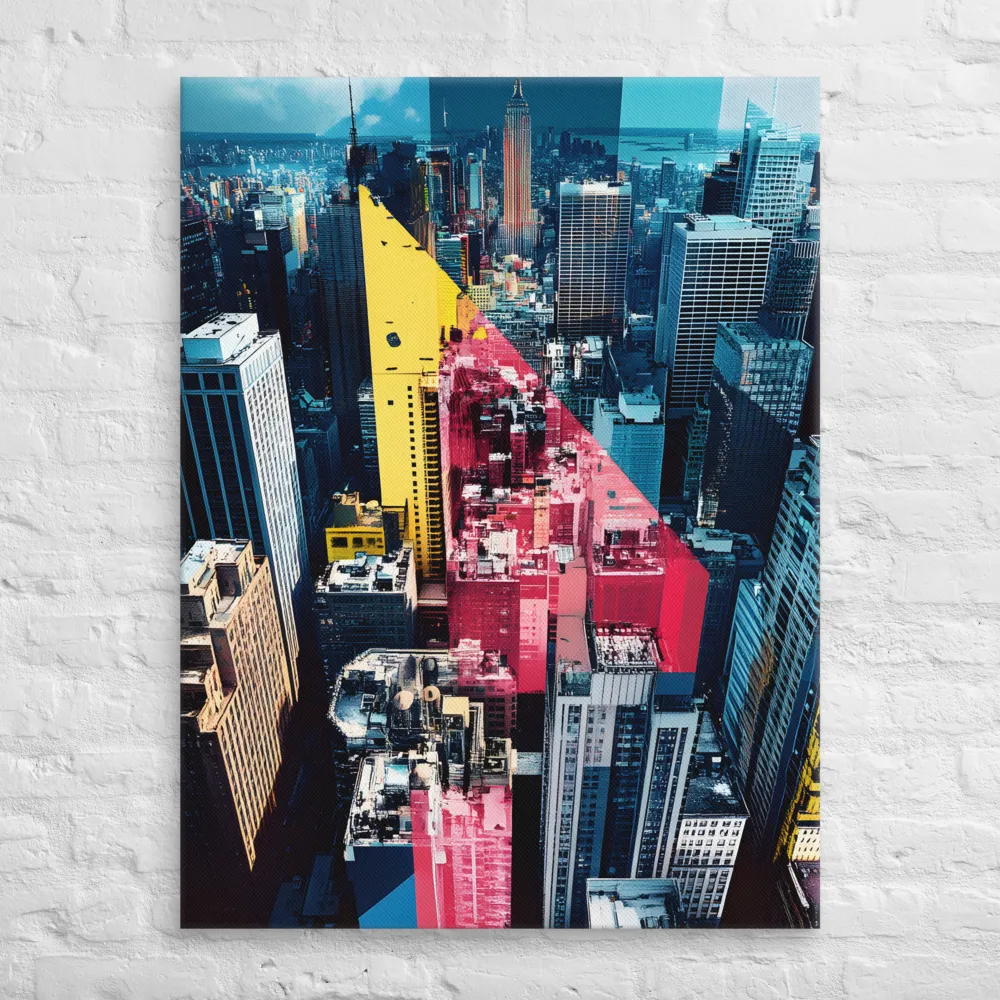 Dynamic Urban Symphony | Canvas | 30″×40″