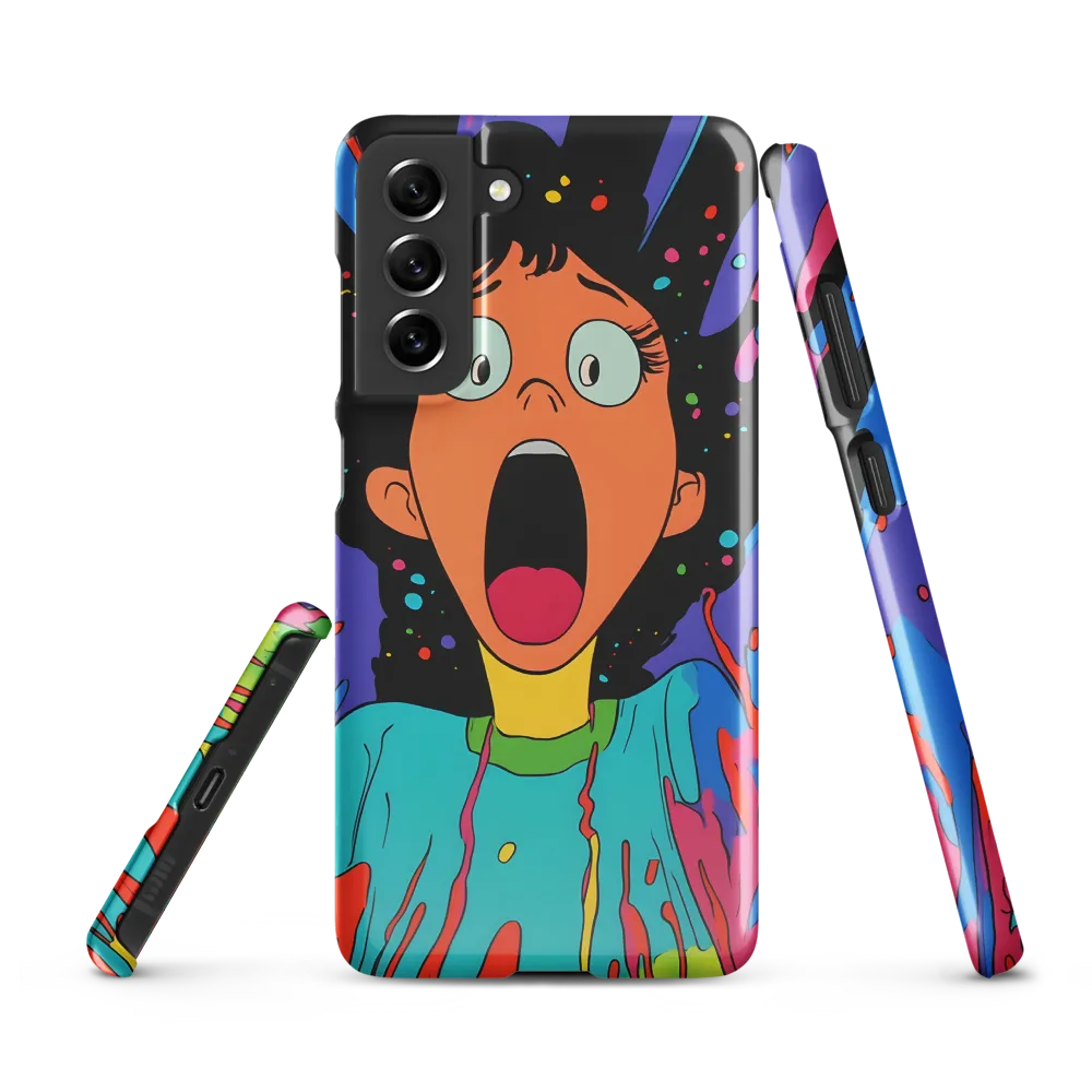 Eruption of Emotion | Phone Case |  S21 FE | Snap Case | Glossy