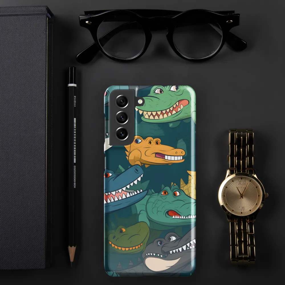Cheerful Crocodilian Parade