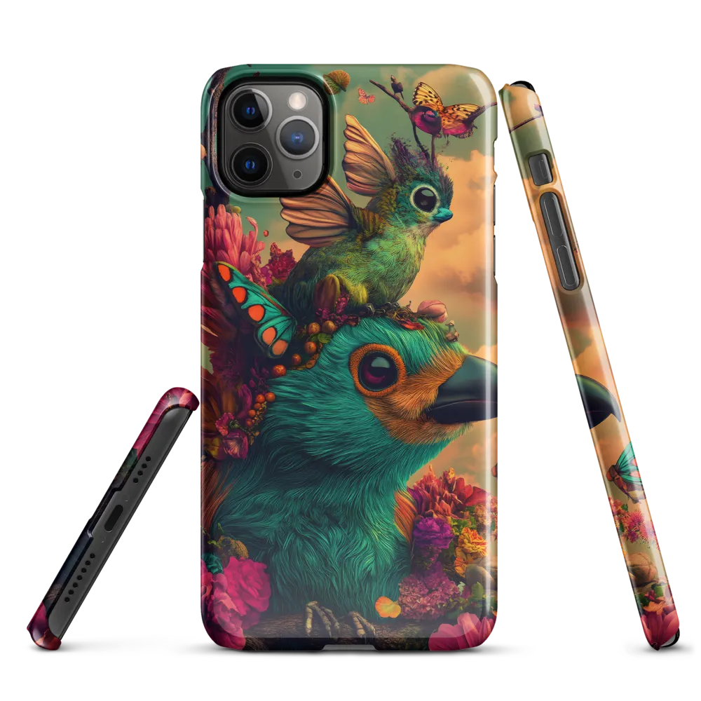 Whimsical Avian Fantasy | Phone Case |  11 Pro Max | Snap Case | Glossy