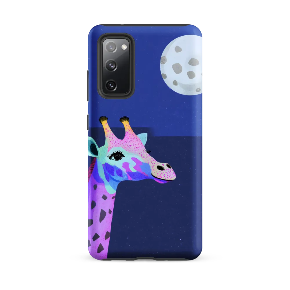 Whimsical Giraffe Under the Stars