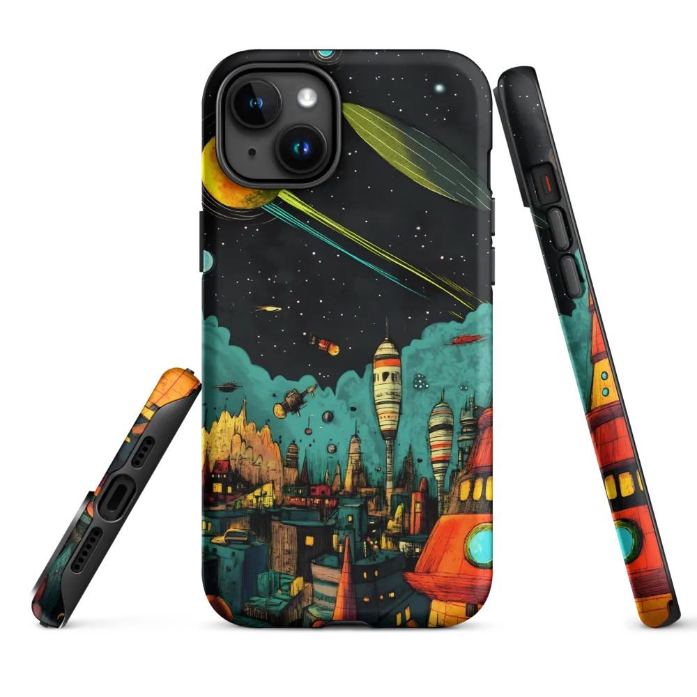 Galactic Cityscape: A Journey Through Imagination