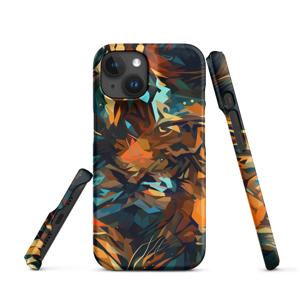 Wild Symphony: Abstract Tigers | Phone Case |  15 | Snap Case | Matte