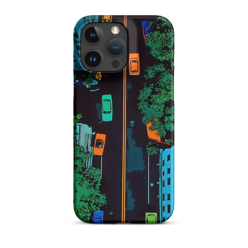 Urban Pulse: A Colorful Intersection