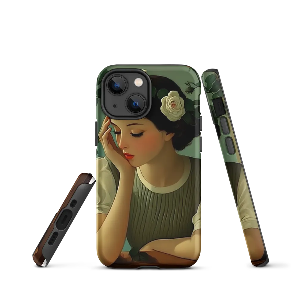Whispers of Serenity | Phone Case |  13 mini | Tough Case | Matte