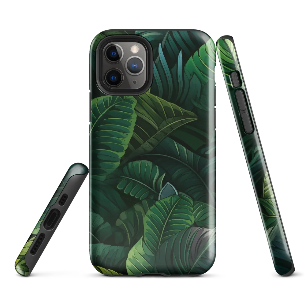 Lush Canopy: A Tropical Foliage Study