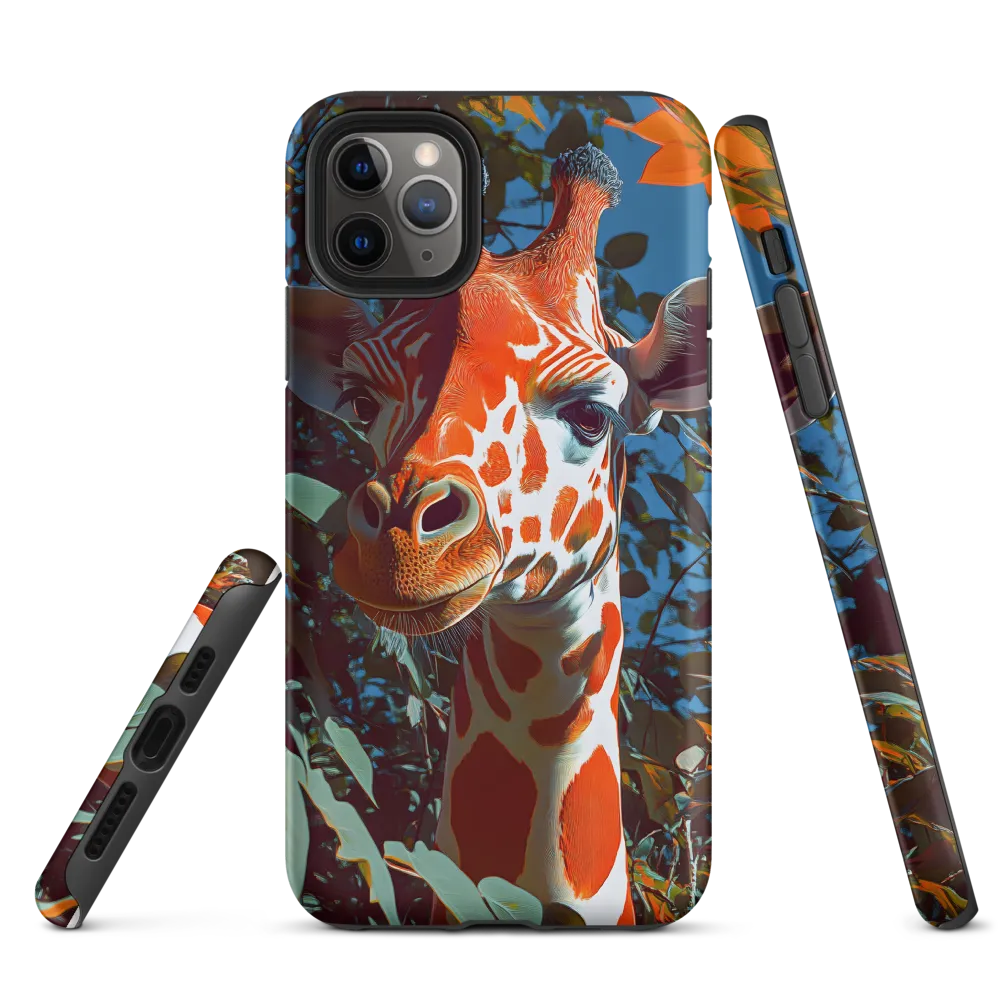 Giraffe in the Lush Canopy