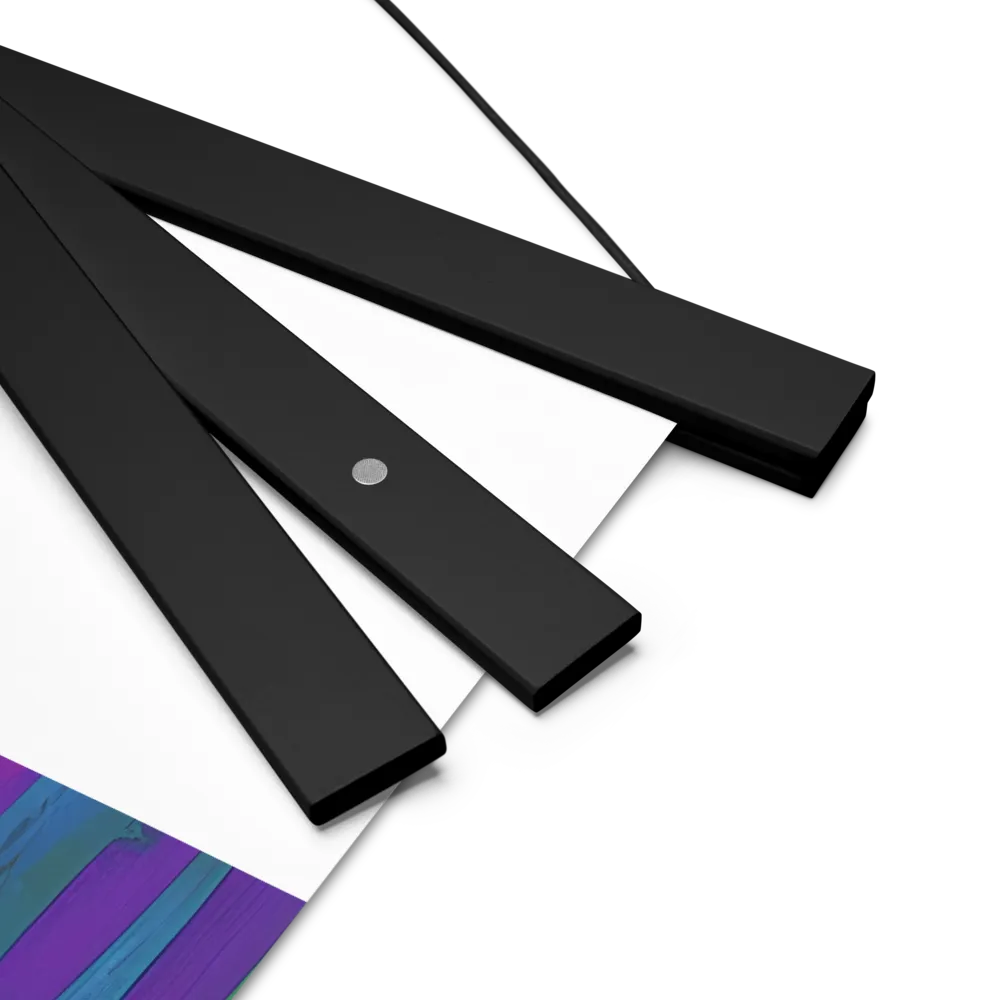 Guardian of Colors | Poster With Black Wood Hanger | 18″×24″