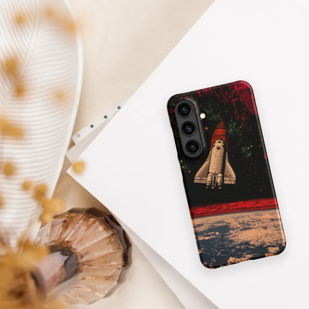 Ascent to the Cosmos | Phone Case |  S24 | Snap Case | Matte