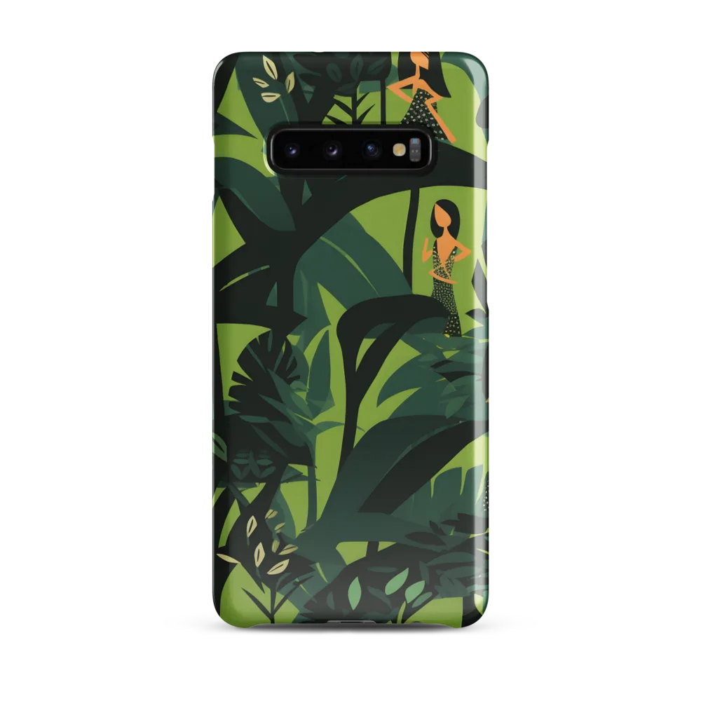 Harmony in Green | Phone Case |  S10 Plus | Snap Case | Glossy