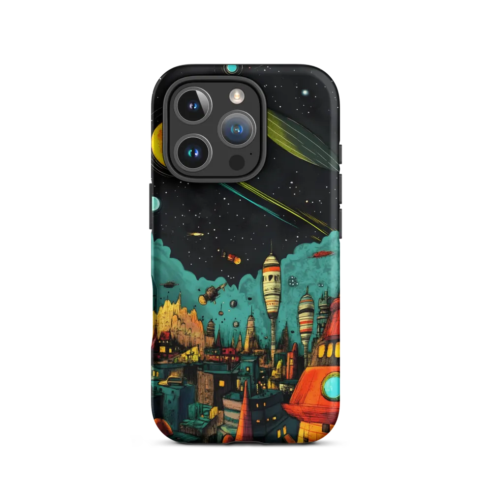 Galactic Cityscape: A Journey Through Imagination