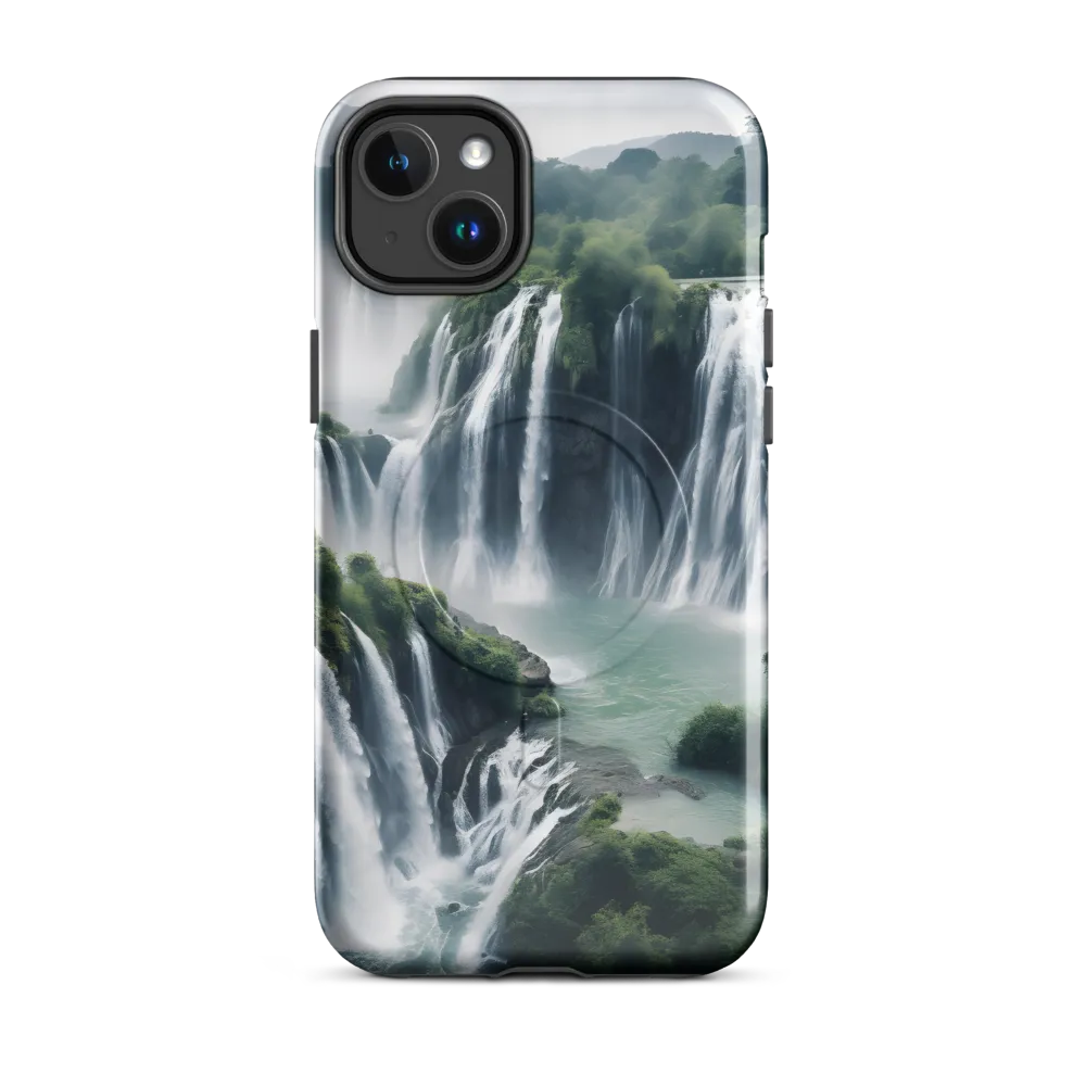 Whispers of the Cascades | Phone Case |  14 Plus | MagSafe® Tough Case | Glossy
