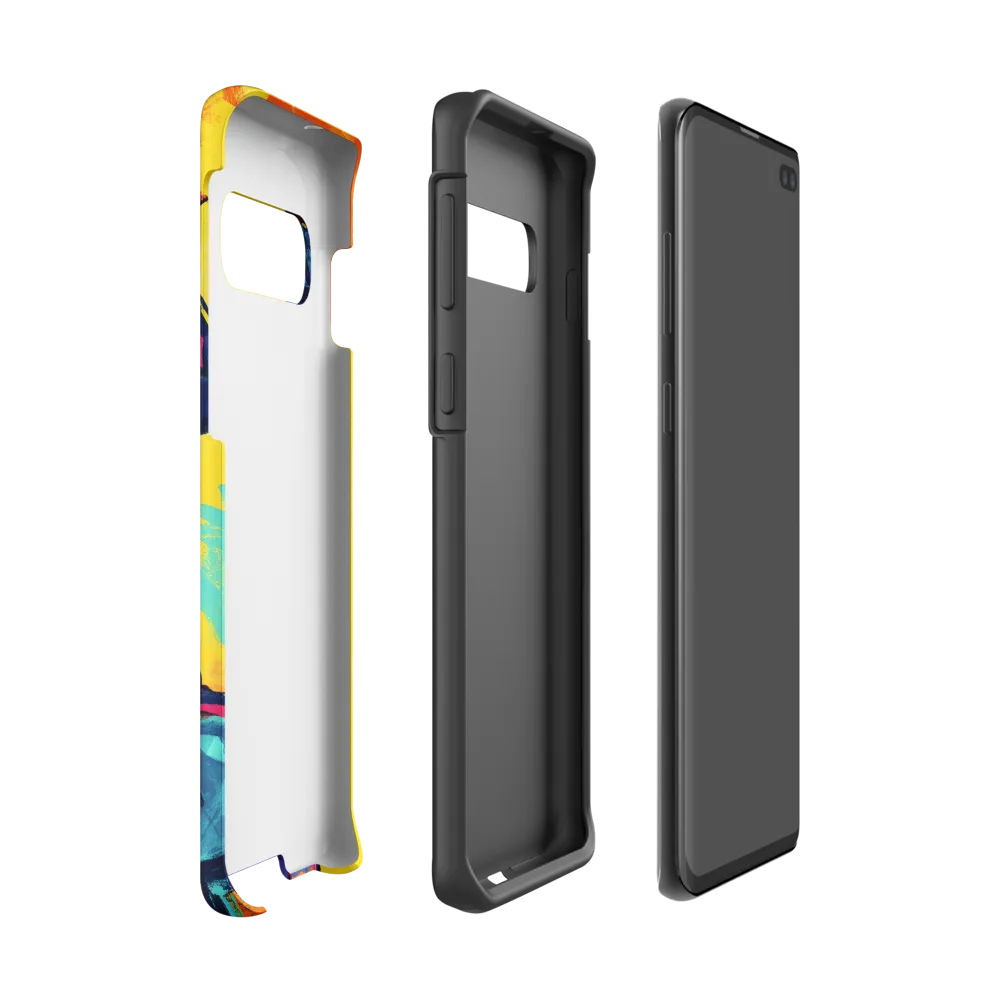 Playful Cyborg Symphony | Phone Case |  S10 | Tough Case | Matte