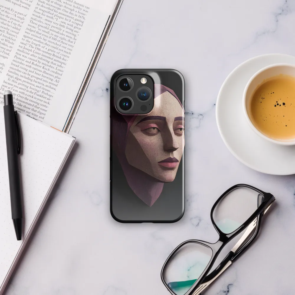 Geometric Elegance: A Contemporary Portrait