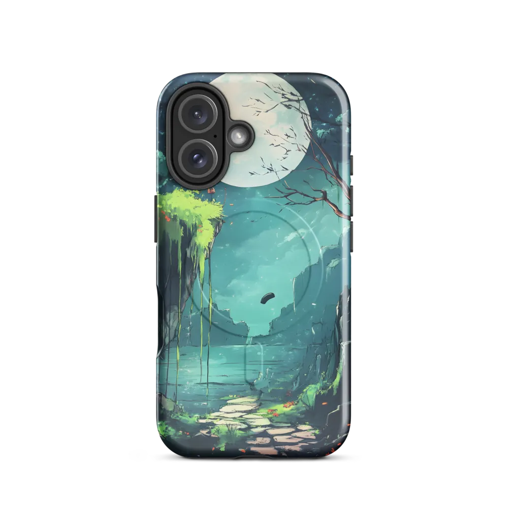Moonlit Serenity: A Fantastical Landscape