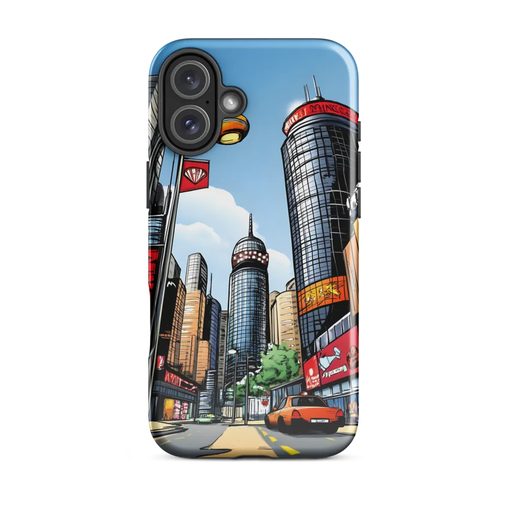 Urban Pulse: A Comic Cityscape