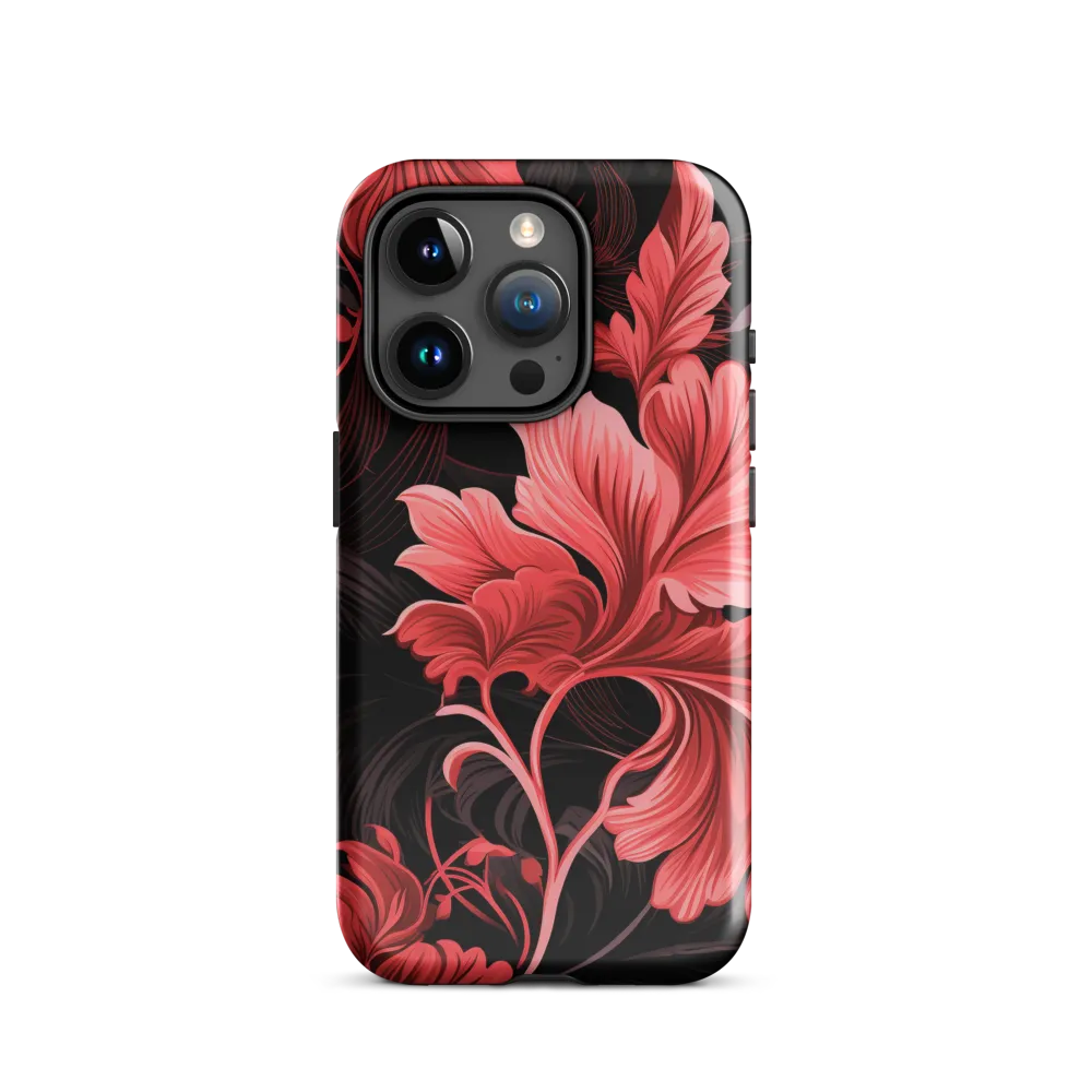 Tropical Elegance in Red