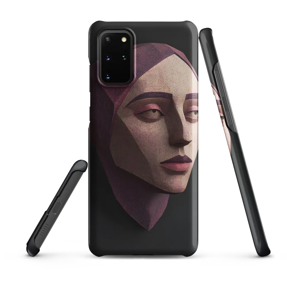 Geometric Elegance: A Contemporary Portrait
