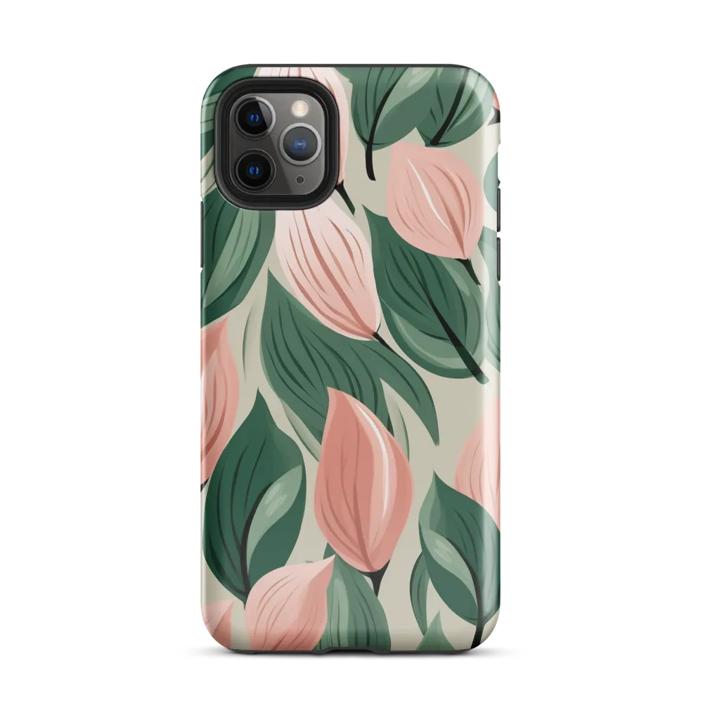 Floral Symphony in Modern Hues | Phone Case |  11 Pro Max | Tough Case | Glossy