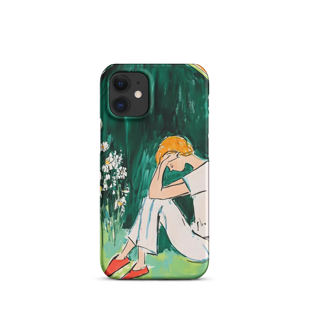Silent Sorrow | Phone Case |  12 Mini | Snap Case | Matte