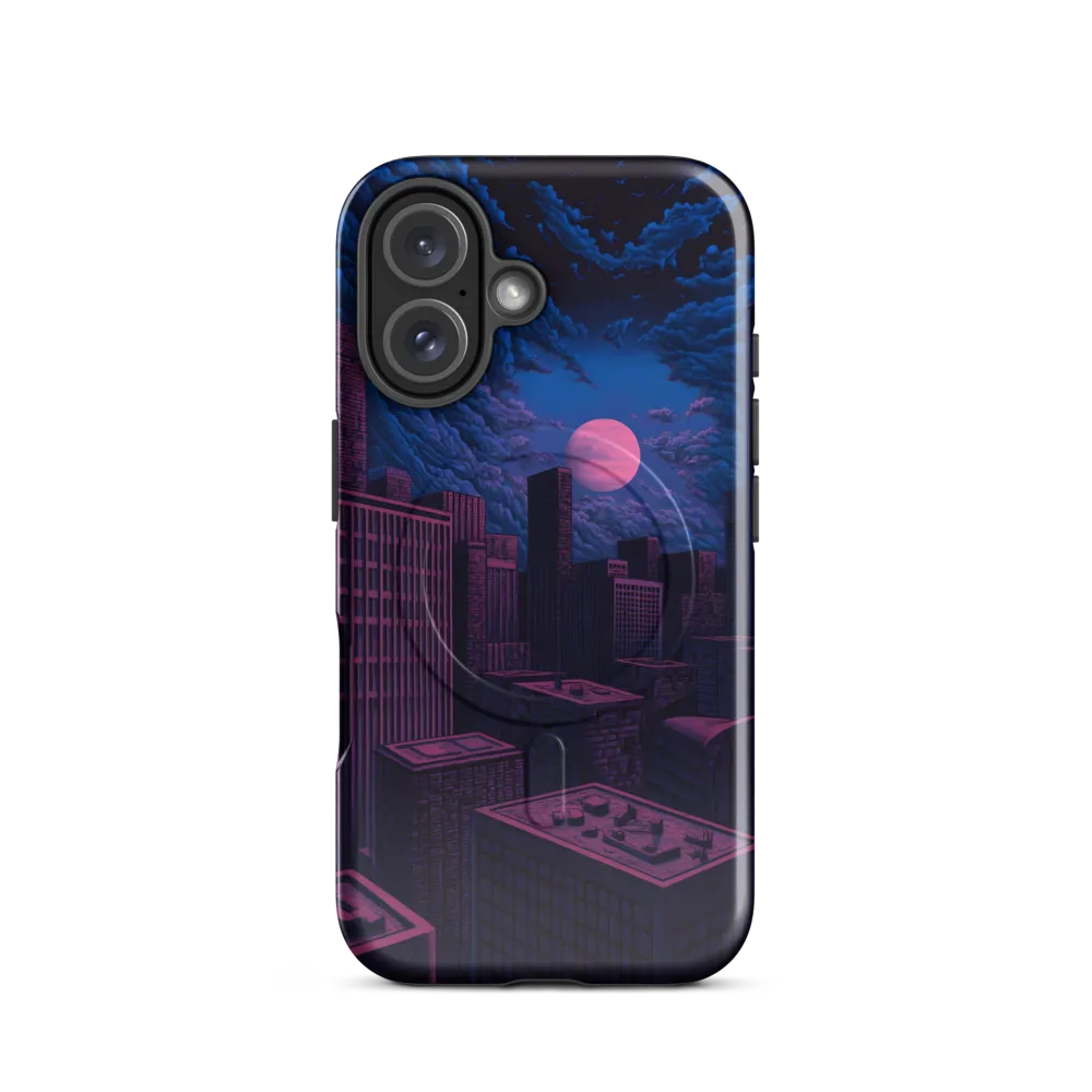 Moonlit Urban Dreams | Phone Case |  16 | MagSafe® Tough Case | Glossy