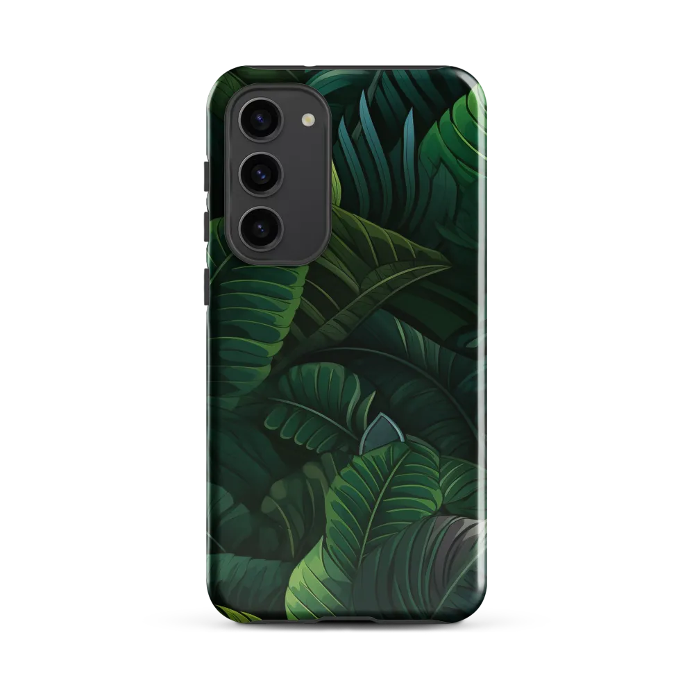 Lush Canopy: A Tropical Foliage Study