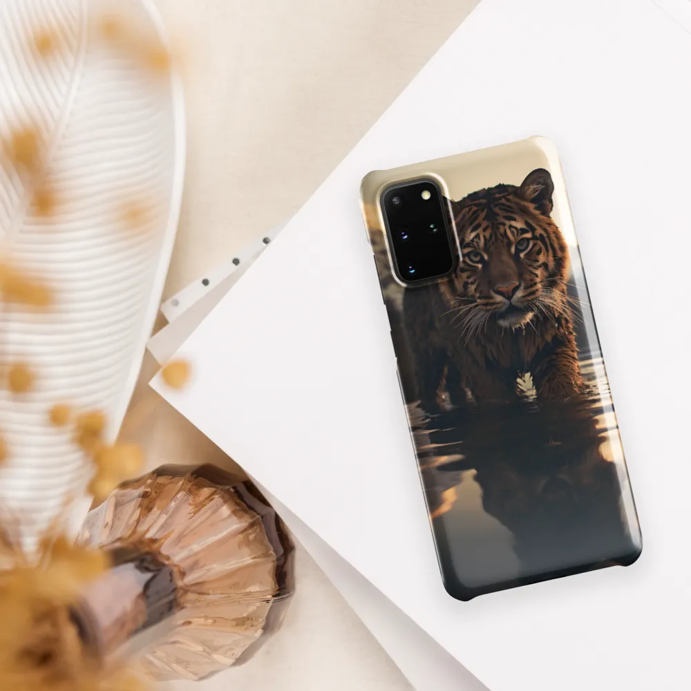 Majestic Reflection: The Tiger's Domain