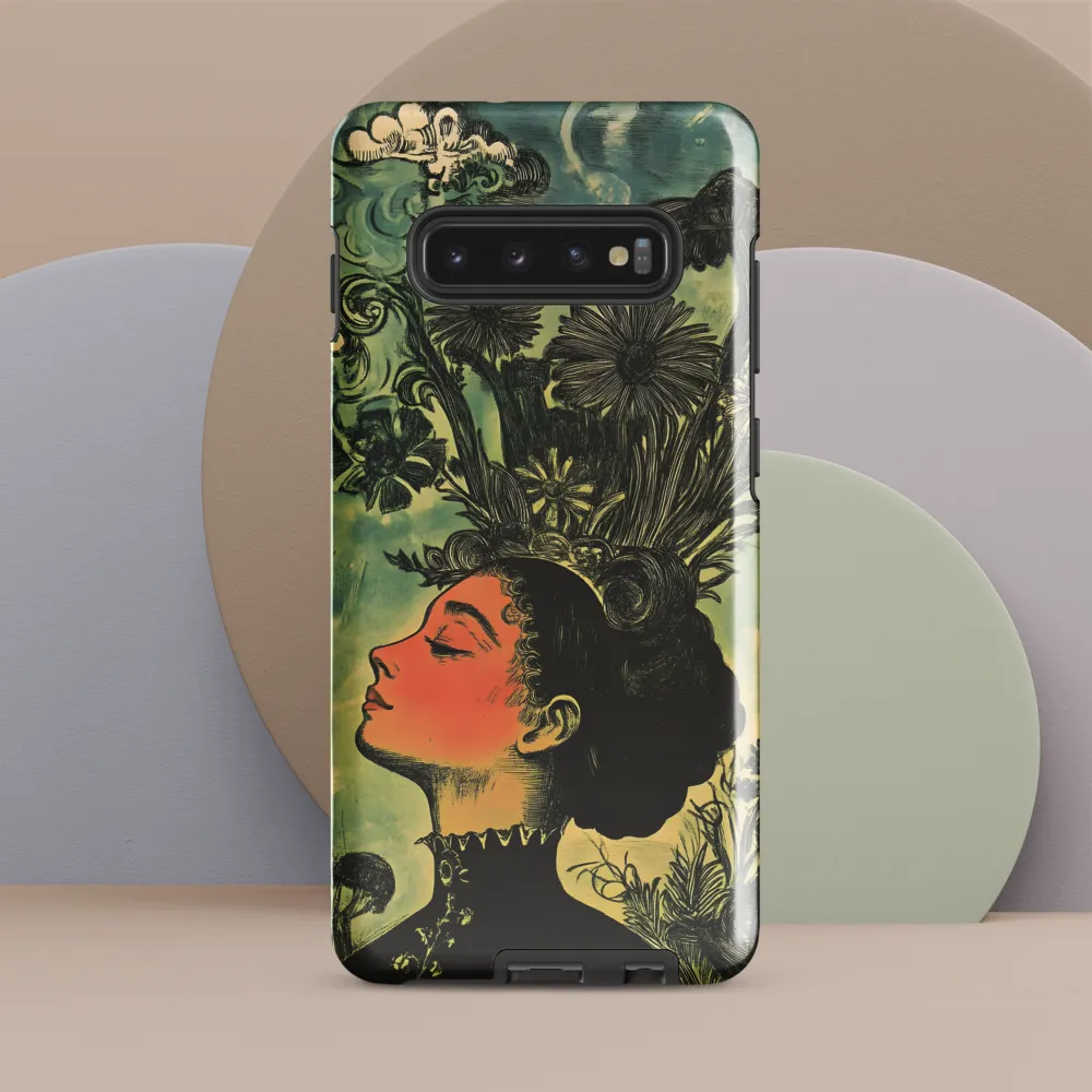 Floral Reverie | Phone Case |  S10 Plus | Tough Case | Glossy