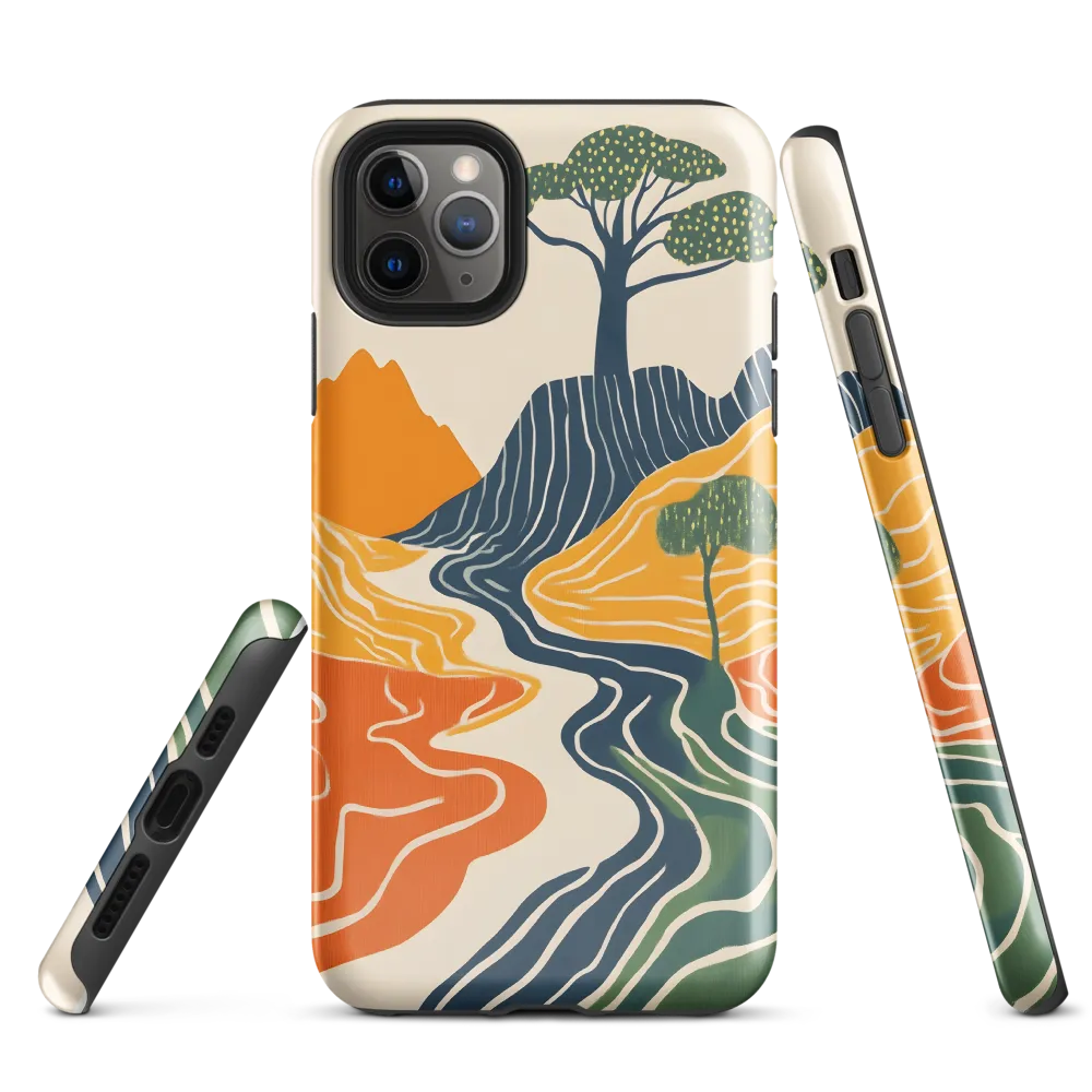 Waves of Serenity | Phone Case |  11 Pro Max | Tough Case | Glossy