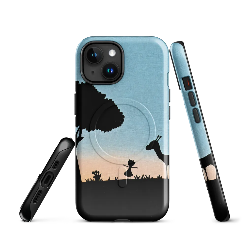 Curiosity in the Silhouette | Phone Case |  15 | MagSafe® Tough Case | Glossy